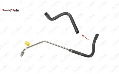 Basinç Kaptörü Hortumu Metal Boru Hariç Nv400 Movano B Master Iii Movano Ii B 2.3 Dci 10-16 resmi