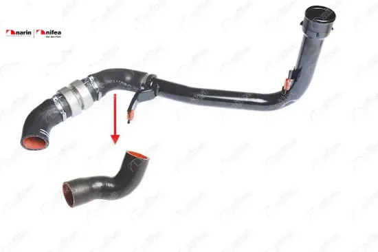 Turbo Hortumu Büyük-metal Hariç Boxer Iii Euro5 resmi