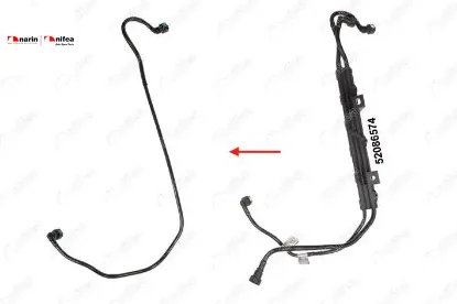 Yakit Borusu Fiorino 1.3 D Mtj Nifea  51856583/ 51888457/ 52086574  CITROEN, FIAT, PEUGEOT, RAM 15535 resmi