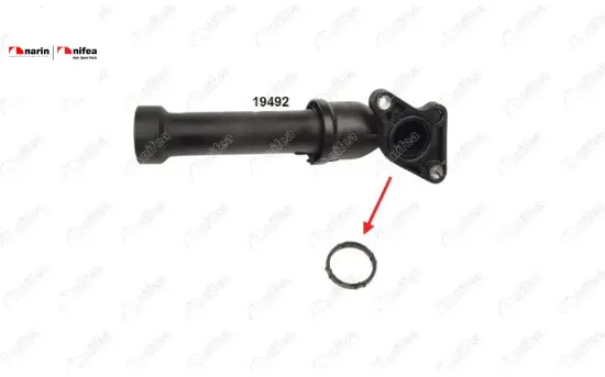Su Pompa Borusu Contasi Transit Jumper Nifea  6C1Q8B535AF/ 1341.H8/ 96592720  CITROEN, FIAT, FORD, PEUGEOT 19370 resmi