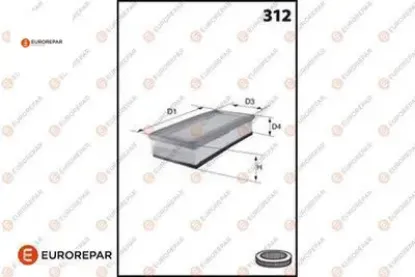 Erp Hava Filtresi Megane Iv 1,5 Dci 1,6 Dci 16> resmi