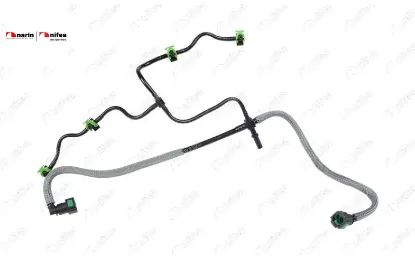 Enjektör Borusu Yakit Hortumu Ford Transit Minibüs/otobüs Ford Transit Panelvan/van Ford Transit Pla Nifea  8C1Q9K022AC/ 1521640/ 8C1Q9K02  FORD 19373 resmi