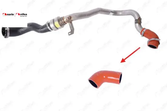 Turbo Hortumu (metal Boru Hariç)  Range Rover Evoque  2.2d. resmi