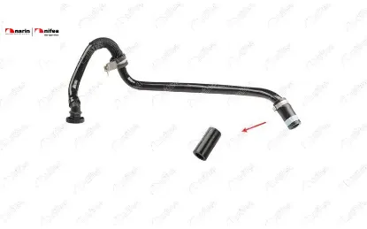 Yağ Buhar Borusu Hortumu Plastik Boru Hariç Nifea  55261308/ 55270037  FIAT, ALFA ROMEO, CITROEN, LANCIA, PEUGEOT 15547 resmi