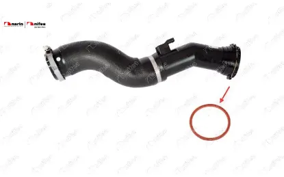 Turbo Borusu Contasi Ok İle Gösterilen Conta F20 F21 F30 F80 F31 1.6 Benzin 11> resmi