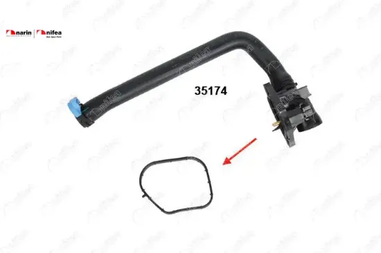 Termostat Gövde Contasi 116i-118i-316i N13b16 Nifea  11537603223  BMW 35175 resmi