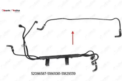 Yakit Borusu (braket Hariç) Doblo 1.3 Euro 5 Nifea  51829339/ 51861081/ 52086587   FIAT, RAM 14721 resmi