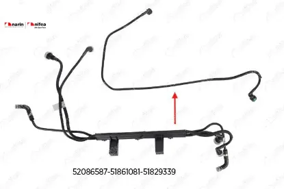 Yakit Borusu (braket Hariç) Doblo 1.3 Euro 5 Nifea  51829339/ 51861081/ 52086587   RAM, FIAT 14722 resmi