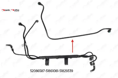 Yakit Borusu (braket Hariç) Doblo 1.3 Euro 5 Nifea  51829339/ 51861081/ 52086587  FIAT, RAM 14723 resmi