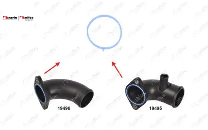 Turbo Borusu Contasi  Transit 2.4 Tdci 4x4 resmi