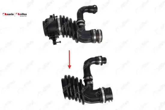 Hava Filtre Hortumu Plastik Boru Hariç Focus Ii 1.6 Tdci resmi