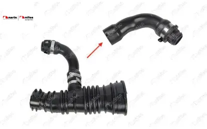 Hava Filtre Hortumu Focus Ii 1.6 Tdci Nifea  3M519A673MG/ 1233195/ 3M519A673MD  MAZDA, FORD, VOLVO 20036 resmi