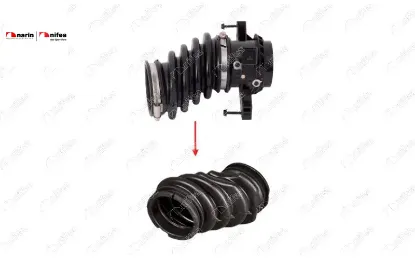 Hava Filtre Hortumu Focus Iii/c Max Iii 1.6 Tdci. Nifea  AV619C623CB / 1685763  MAZDA, FORD, VOLVO 19913 resmi