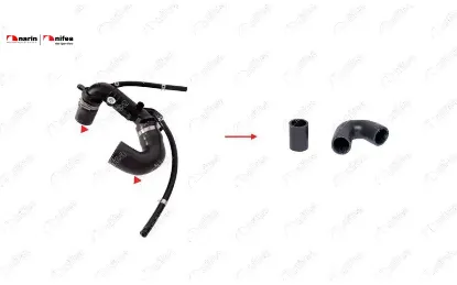 Turbo Borusu Hortumu  Kangoo Ii-clio Ii/iii 1.5 Dci Nifea  8200770644/ 8200248529/ 820024  DACIA, RENAULT 11758 resmi