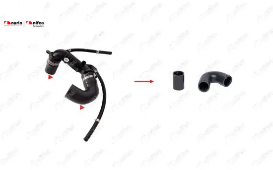 Turbo Borusu Hortumu  Kangoo Ii-clio Ii/iii 1.5 Dci Nifea  8200770644/ 8200248529/ 820024  DACIA, RENAULT 11758 resmi