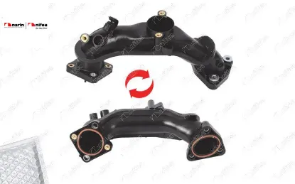Emme Manifold Giriş Borusu 208-301-308-fiesta 1.6 resmi