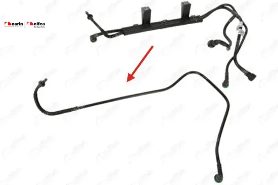 Yakit Borusu Braket Hariç Fiorino 1.3 D Multijet 07> resmi