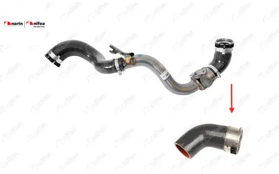 Turbo Hortumu Metal Boru Hariç Trafic-vivaro Nifea  144603145R/ 4422245/ GM9345166  FIAT, VAUXHALL, RENAULT, OPEL, NISSAN, MITSUBISHI 12324 resmi