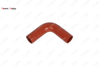 Silikon Dirsek Hortumu 45mm X 55mm 15cm X 15cm 3 Kat Polyester Kullanilmiştir resmi