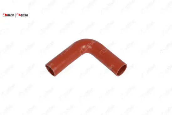 Silikon Dirsek Hortumu 38mm X 48mm 15cm X 15cm 3 Kat Polyester Kullanilmiştir resmi