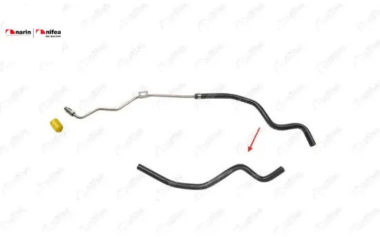 Basinç Kaptörü Hortumu Metal Boru Hariç Duster 1.5 Dci 10-20 Nifea  208150018R  RENAULT, DACIA 11006 resmi