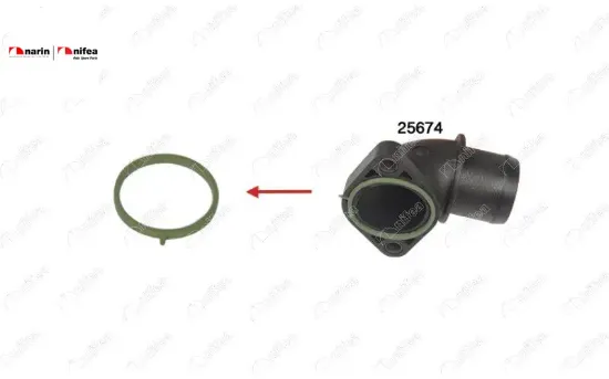 Turbo Borusu Contasi  Qashqai  1.5/2.0dci resmi