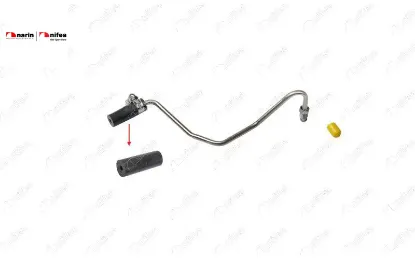 Turbo Hortumu Metal Boru Hariç Duster Logan A-b- Serisi Citan Juke Qashqai Megane Iii Iv 1.5 Dci 09> resmi