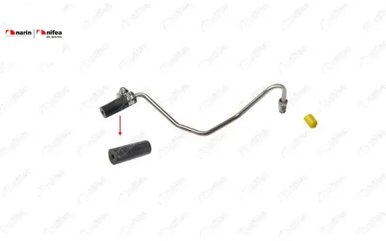 Turbo Hortumu Metal Boru Hariç Duster Logan A-b- Serisi Citan Juke Qashqai Megane Iii Iv 1.5 Dci 09> resmi