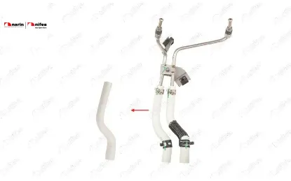 Basinç Kaptörü Hortumu Metal Boru Hariç Nifea  6000616921  MERCEDES-BENZ, NISSAN, RENAULT, VAUXHALL, OPEL, FIAT 12344 resmi