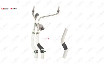 Basinç Kaptörü Hortumu Metal Boru Hariç Nifea  6000616921  FIAT, OPEL, VAUXHALL, RENAULT, NISSAN, MERCEDES-BENZ 12345 resmi