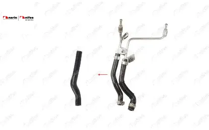 Basinç Kaptörü Hortumu Metal Boru Hariç Nifea  6000616920  RENAULT, VAUXHALL, OPEL, MERCEDES-BENZ, NISSAN, FIAT 12346 resmi
