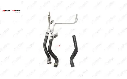 Basinç Kaptörü Hortumu Metal Boru Hariç Nifea  6000616920  FIAT, NISSAN, MERCEDES-BENZ, OPEL, VAUXHALL, RENAULT 12347 resmi