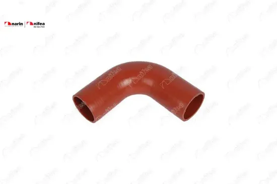 Silikon Dirsek Hortumu 60mm X 70mm 15cm X 15cm 3 Kat Polyester Kullanilmiştir resmi