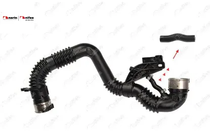 Turbo Borusu Hortumu 08w22 Qashqai Nifea  14460HX40D  NISSAN, RENAULT 25968 resmi