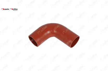 Silikon Dirsek Hortumu 65mm X 75mm 15cm X 15cm 3 Kat Polyester Kullanilmiştir resmi