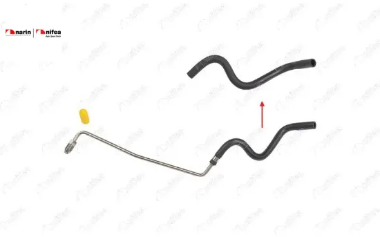 Basinç Kaptörü Hortumu Metal Boru Hariç Nifea  8200708175  RENAULT 11789 resmi