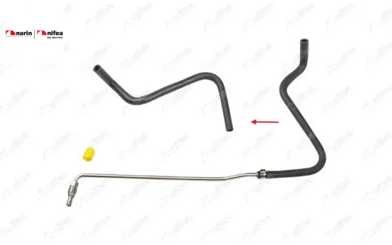 Basinç Kaptörü Hortumu Metal Boru Hariç Duster 1.5 Dci 10-20 Nifea  208150017R/ 208158908R  DACIA, RENAULT 11635 resmi
