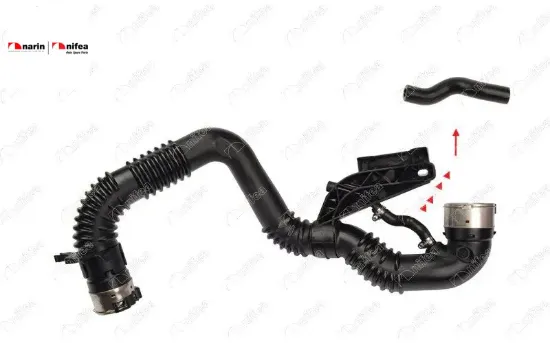 Turbo Borusu Hortumu 33w22 X-trail Nifea  144604BE2B/ 144604BE2C  NISSAN, RENAULT 25967 resmi
