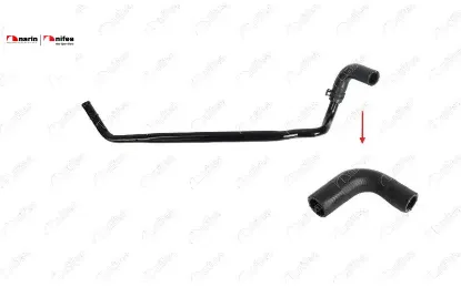 Yedek Su Depo Borusu Hortumu Astra J Astra Vi J 1.3-1.6-1.8-2.0 09>15 resmi