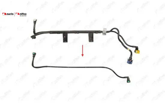 Yakit Borusu Braket Hariç Fiorino Qubo V700 1.3 Jtd Multijet 07> Nifea  52086575/ 52025261  FIAT, RAM 15558 resmi