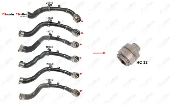 Rezenatör Hc 32   Grand Scénic Iv-megane Iv-scénic Iv-talisman  1.3 resmi