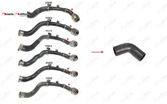 Turbo Hortumu Plastik Boru Hariç Megane Iv-scenic 1.3 Tce resmi