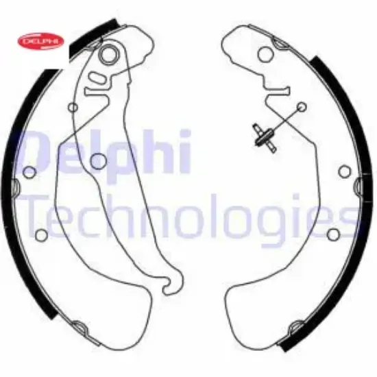 Fren Balatasi Pabuçlu Arka   Astra G/h  98-08 resmi
