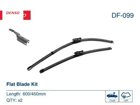 Silecek Seti 600-450mm Mazda Vi 2012 Denso  8M-67-330   DF-099 resmi