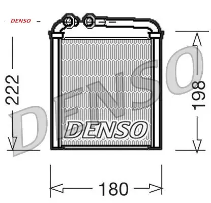 Kalorifer Radyatörü Golf V-plus-octavia 1.4-1.6 resmi
