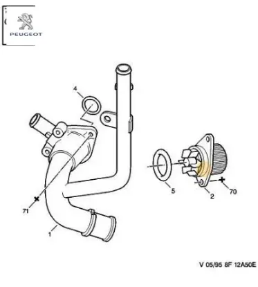 Su Pompasi Peugeot    CITROEN, PEUGEOT 1201.E6 resmi