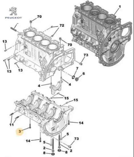 Bobin Civatasi Peugeot 9644862280 resmi