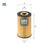 Yağ Filtresi Transporter T5,t6 Ufi  03L115562   UFI-25.106.00 resmi