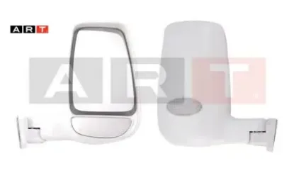 Diş Dikiz Aynasi Reflektörlü Beyaz Sağ Premier - Üretime Kapali resmi