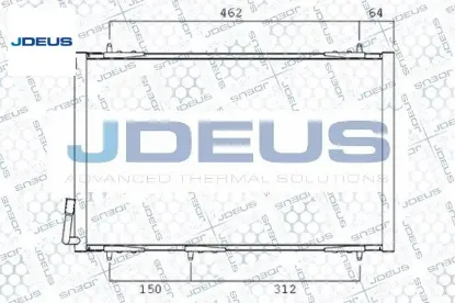 Klima Radyatörü 206 1.4/1.6/1.8 98->(721m50) resmi